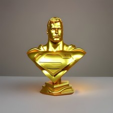 Superman - Bust 8 Inches - Gold picture