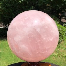 14.36LB Rare Natural Pink Crystal Ball Quartz Crystal Bll Reiki Healing 6572 picture