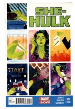 She-Hulk (3rd Series) #2- 2nd Print VFNM 9.0 2014  Kevin Wada Cover picture