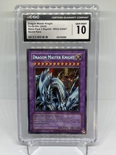 2025 Yu-Gi-Oh DRAGON MASTER KNIGHT RP02-EN097 ENG RETRO PACK 2 CGC 10 GEM MINT picture