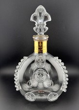 Remy Martin Louis XIII BACCARAT CRYSTAL Bottle 20 Carat Gold Neck Band picture