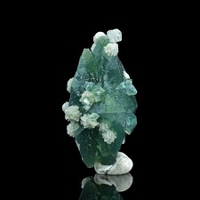 Quartz Flowers Celadonite Green Apophyllite Double Terminated Soulmate Crystal picture