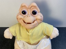 Vintage 1991 Jim Henson Baby Sinclair Dinosaurs Non-Talking Plush Rare Disney picture