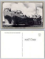 Landing Ship Tank Military Ship US Navy WWII Liberty Picture Postcard picture