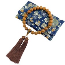 Men s 22-bead Buddhist Prayer Beads, Longan Bodhi Tree and Tiger Eye Stone, picture