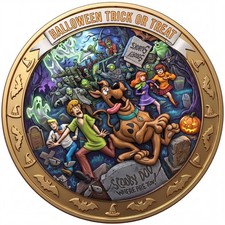 Scooby doo Crossover Halloween Commemorative Coin picture
