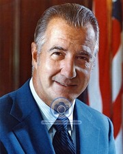 VICE PRESIDENT SPIRO T. AGNEW PORTRAIT OFFICIAL WHITE HOUSE 8X10 PHOTOGRAPH picture
