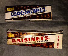 vintage goobers and raisinets boxes  picture