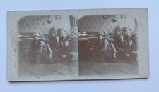 1900s Russia Family Stereoview Photo Diederichs Piano Antique Interior Rakochi picture
