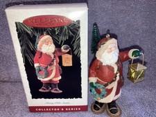 Hallmark Keepsake #5 in Merry Olde Santa Series Ornament 1994 picture
