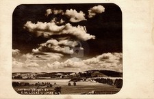 1906 Victor NY New York Bird's Eye View F. M. Locke RPPC Photo Postcard COPY picture