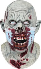Pigmiss Halloween Scary Zombie Mask Full Head Latex Demon Mask Creepy Vampire He picture