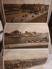 Postcard Vintage Gravure Letter Card Redcar England 6 View Souvenir picture