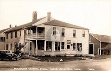 North Woodstock CT Milligans Store & Post Office RPPC Photo Postcard COPY picture