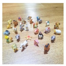 30 Pcs Animal Miniature Ceramic Mini Mix Random Figurines Random picture