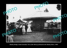 Hamley Bridge South Australia The Merry Go Round 1905 Old Large Historic Photo picture