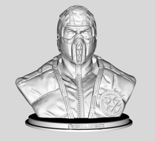 Sub Zero Bust Resin Sculpture Statue Model Kit  size choices Unpainted/Unassemb picture