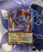 Disney Lorcana Hector Rivera D23 2026 Collection Exclusive Promo Foil picture