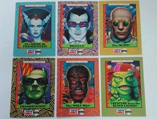 Universal Monster Halloween Party  LTD Edition Sealed 6 Card Set Pepsi 1992 picture