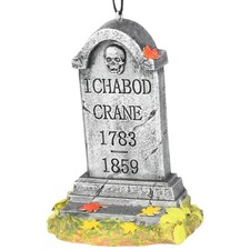 Tree Buddees Ichabod Crane Tombstone Halloween Ornament Sleepy Hollow Decoration picture