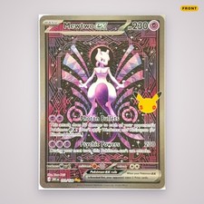 Pokemon Mewtwo ex 151/128 ME: 30th Celebration Holo NM picture