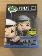 Funko POP Popeye #30 Popeye with Swee’Pea (Digital Exc.) LE999 W/ Hardstack picture