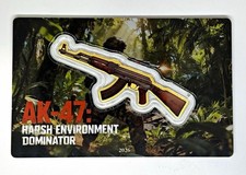 2026 Liberia AK-47 Gold Coin 1/1000 oz Au .9999 Serial #0811 Sealed picture