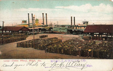 Postcard Mobile Alabama Ala Cotton Wharf UDB Antique c1905 picture