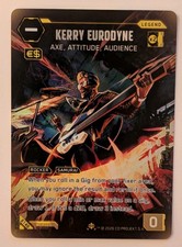 Cyberpunk TCG Kerry Eurodyne  Axe, Attitude, Audience Beta Iconic Alt Art Legend picture