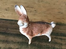 Antique German Paper Mache Easter Candy Container Rabbit Bunny  picture