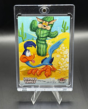 2024 Fleer Retro Looney Tunes Dual Sketch 1/1 Road Runner Wile E. Coyote 📈🔥 picture