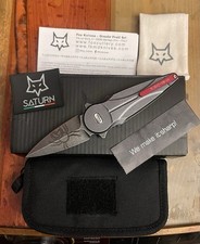 Fox Anarcnide Saturn Radius Lock Acid Stonewashed Gray Knife NEW picture