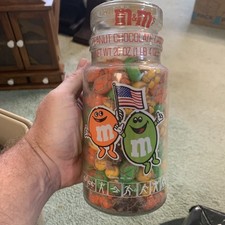 Vintage M&M's Mars 1984 LA Olympic Candy Jar 7.75