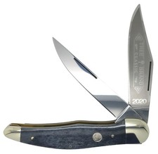 Boker Tree Brand Classic 2020 Folding Hunter Knife Gray Bone Solingen NIB picture