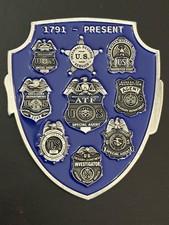 ATF Special Operations Division SOD 50th Anniversary police Challenge Coin picture