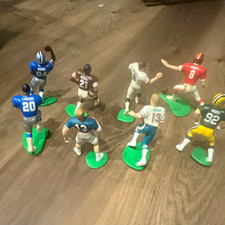 NFL Football Plastic Player Figurines Lot of 8 Sanders picture