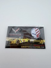 Corvette Racing Store Red White and Blue Jake Lapel Pin picture