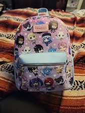 Fairy Tail Final Season Mini Backpack Bag RARE Never Used Natsu Happy picture