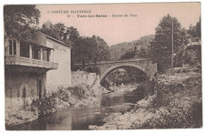 2 ANTIQUE 1910 SOURCE DU PARC VALS-LES-BAINS FRANCE POSTCARD picture