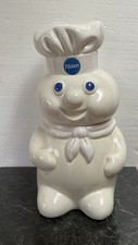 Vintage 1988 Pillsbury Doughboy Ceramic Cookie Jar Benjamin & Medwin 12