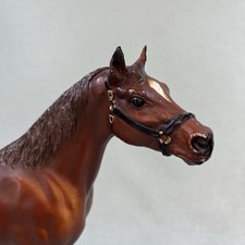 Vintage Breyer Horse Rare Chalky Man O War Chestnut Thoroughbred Stallion picture