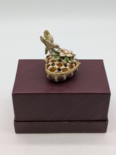 NOBILITY BEJEWELED BOX  HUMMINGBIRD IN FLOWER, IN BOX picture