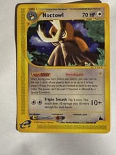 Noctowl 40/144 Non Holo Skyridge Pokemon E Series Wonderful Condition Year 2003 picture