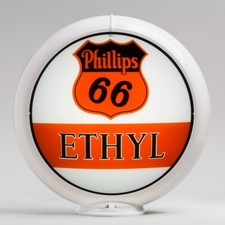 Phillips 66 Ethyl Bar Gas Pump Globe 13.5