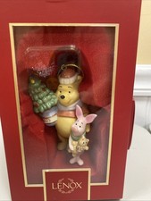 LENOX 2025 Winnie the Pooh Piglet Christmas Ornament NIB picture