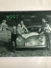 Awesome RARE 1997 Porsche 356 Vintage Calendar With ￼Pictures picture