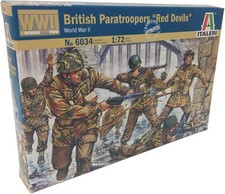 PLATZ Italeri Plastic Model Kit 1/72 British Airborne Forces IT6034 picture