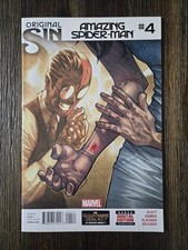 Amazing Spider-Man# 4 Original Sin| 1st Appearance Cindy Moon Silk | Marvel 2014 picture