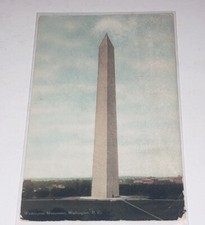 Vintage Postcard Washington Monument, Washington, DC. Unposted Early 1900’s S16 picture