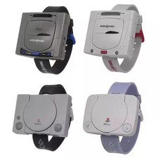 Set of 4 Sega Saturn & PlayStation VS Watch 22cm picture